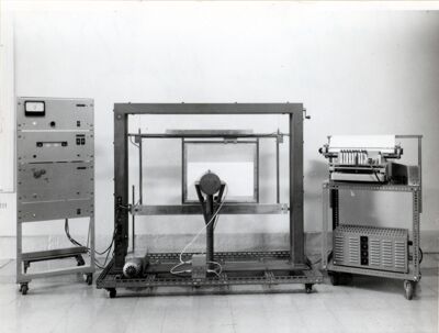 Apparecchio automatico per la misura dei radiocromatogrammi: 1° e 3° versione
