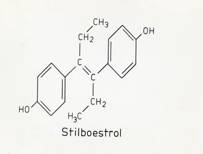 Formula di struttura dello Stibestrolo