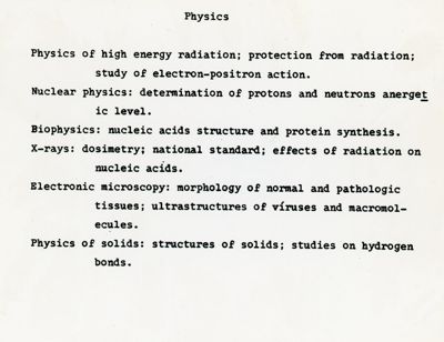 Attività del laboratorio di Fisica