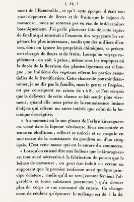 Estratto della Relazione Storica di M. De Humboldt (pag. 34)