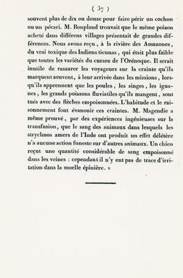 Estratto della Relazione Storica di M. De Humboldt (pag. 37)