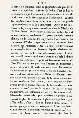 Estratto della Relazione Storica di M. De Humboldt (pag. 32)