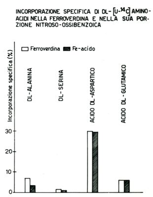 Tabella riguardante la Ferroverdina