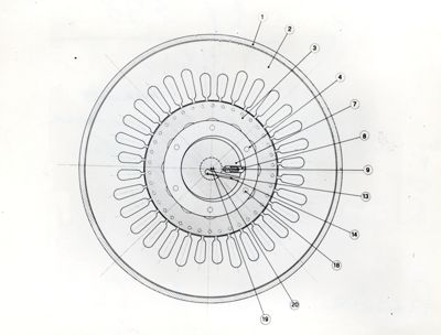 Grafici riguardanti un nuovo compressore frigorifero (sezione orizzontale e sezione verticale) e le concentrazioni su soluzioni acquose di litio