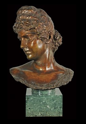 scultura Busto femminile