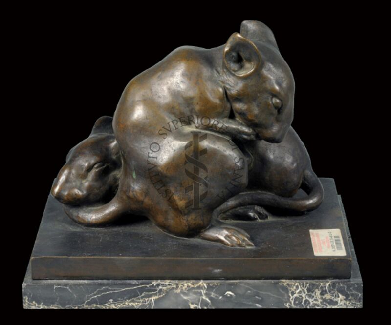 Ratti scultura di Giovanni Nicolini junior